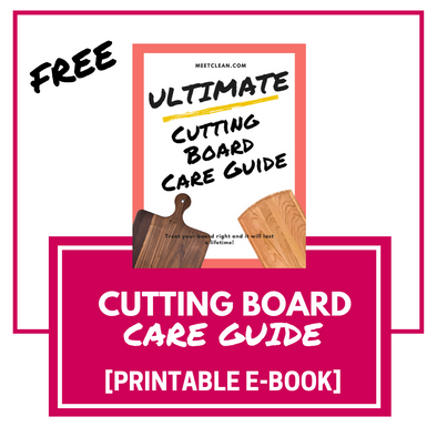 FREE Ultimate Cutting Board Care Guide [Printable]