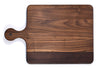 Perfect Walnut Cutting Board with Handle 16" x 10.5" x.75" with BONUS! 1oz Wood Butter Sample (Organic Lemon Essential Oil)